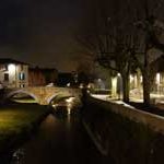 Brignais - vue de nuit pont - gestion par contrôleurs Citylone