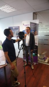 Tournage TLM dans les locaux de Citylone